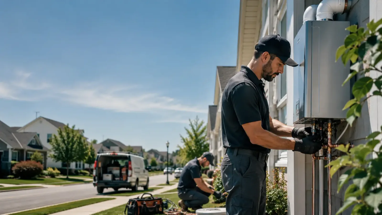 Tankless Water Heater Installation in Hico, TX